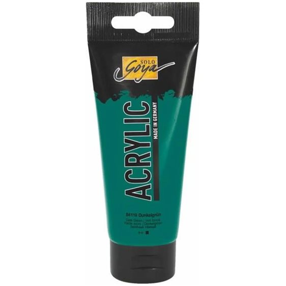 Solo Goya 100ml Acrylic Dark Green