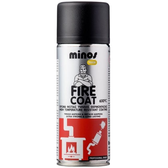Minos Fire Coat Fire Spray Aσημί 400ml