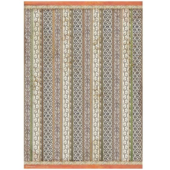 Ριζόχαρτο Decoupage Stamperia A3 Amazonia Tribal Texture