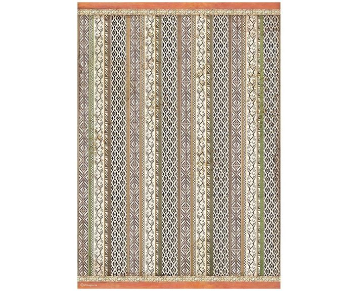 Ριζόχαρτο Decoupage Stamperia A3 Amazonia Tribal Texture