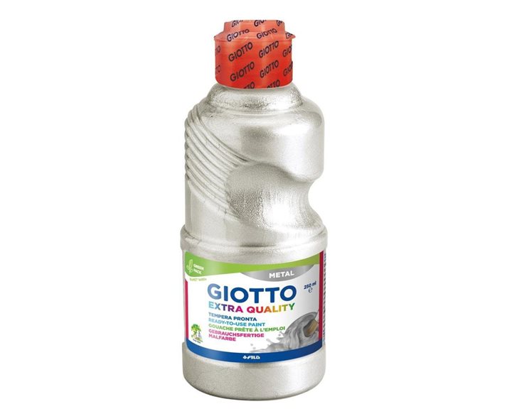 Τέμπερα Giotto 250ml Ασημί Μεταλλικό 5314/02