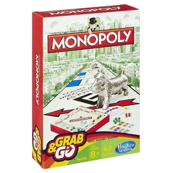 Hasbro Monopoly Grab Και Go 819-10020