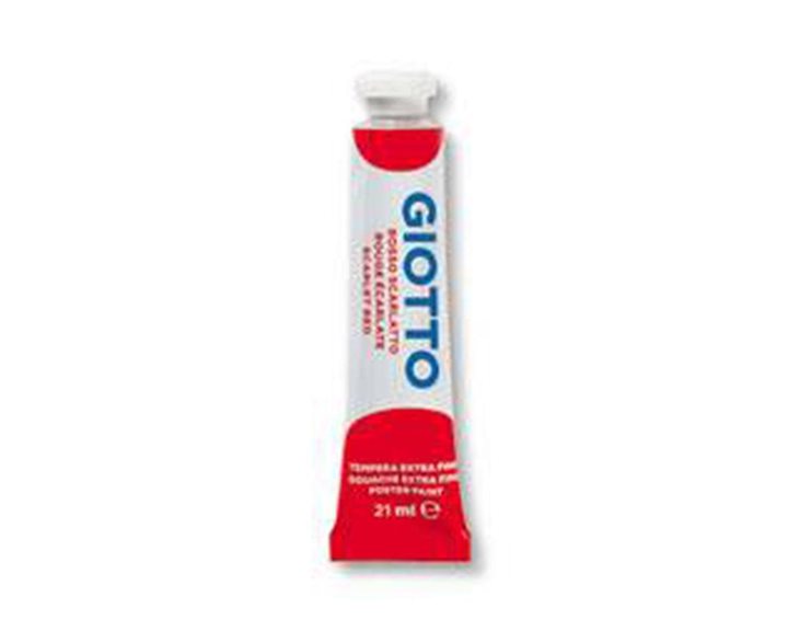 Τέμπερα Giotto Σωληνάριο 21ml Scarlet Red