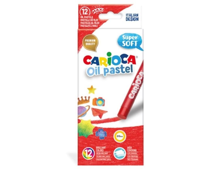 Λαδοπαστέλ Carioca σετ 12τμχ.