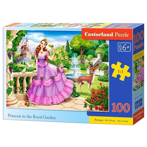 Παζλ Castorland 100μχ 40x29cm Princess In The Royal Garden