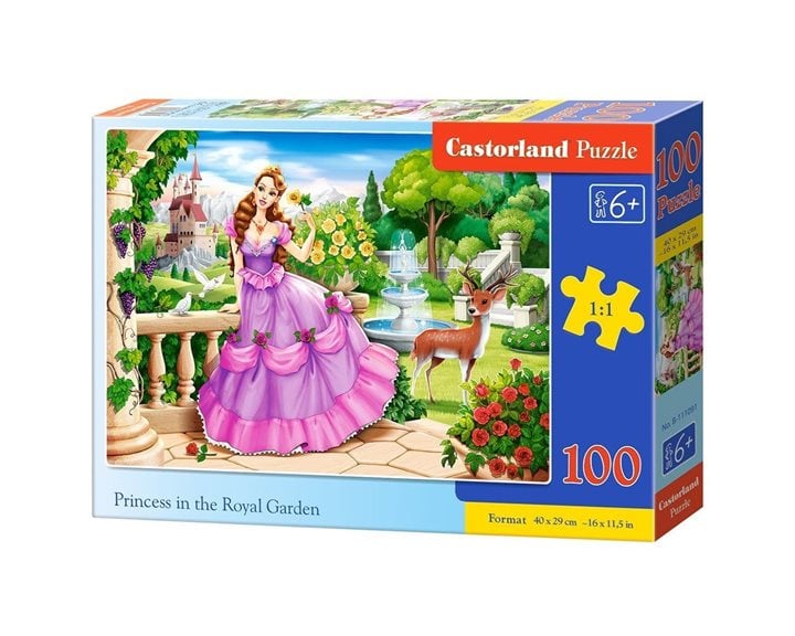 Παζλ Castorland 100μχ 40x29cm Princess In The Royal Garden