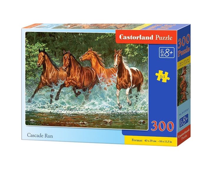 Παζλ Castorland 300τμχ 40x29cm Cascade Run