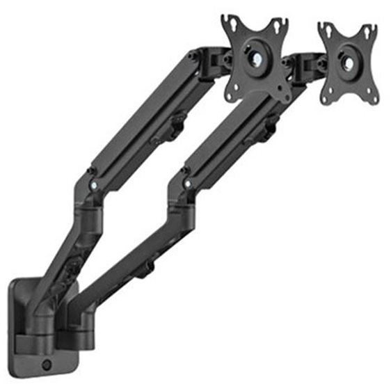 GEMBIRD ADJUSTABLE WALL 2-DISPLAY MOUNTING ARM 17'-27', UP TO 7KG