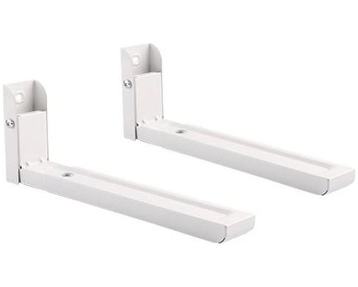 GEMBIRD UNIVERSAL HEAVY DUTY STEEL WALL BRACKETS 30 KG WHITE