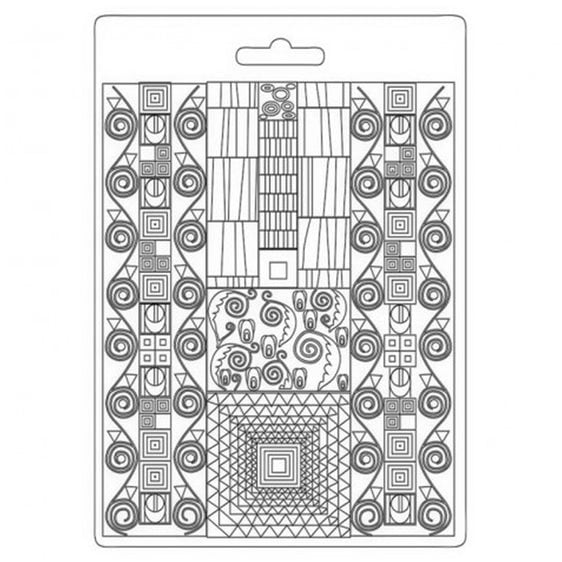 Stamperia Εύκαμπτο Καλούπι Stamperia A5 Patterns, Klimt