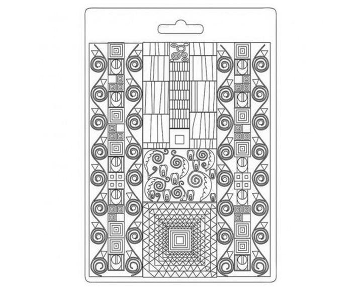 Stamperia Εύκαμπτο Καλούπι Stamperia A5 Patterns, Klimt