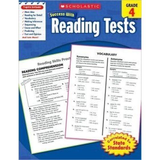 SUCCESS WITH READING TESTS (GRADE 4)