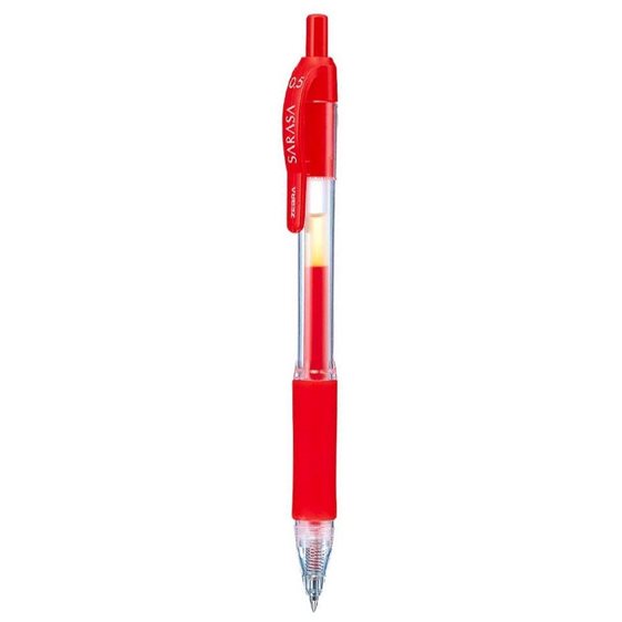Στυλό Zebra Sarasa Retractable 0.5mm Κόκκινο