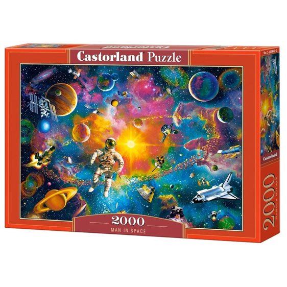 Παζλ Castorland 2000τεμ. Man In Space  C-200849-2