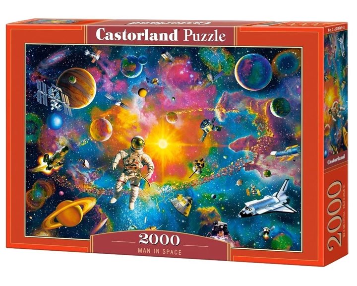 Παζλ Castorland 2000τεμ. Man In Space  C-200849-2