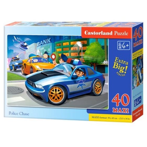 Παζλ Castorland 40 Maxi Police Chase B-040360-1