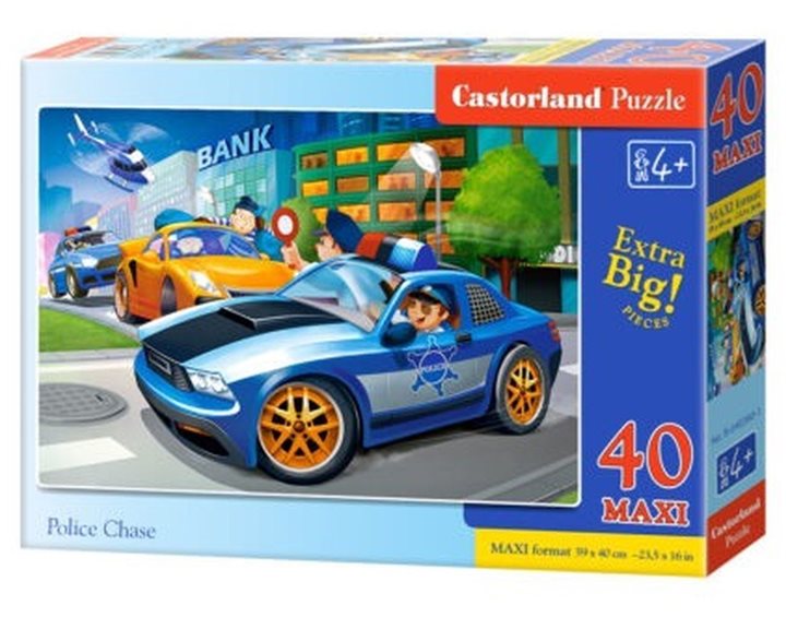Παζλ Castorland 40 Maxi Police Chase B-040360-1