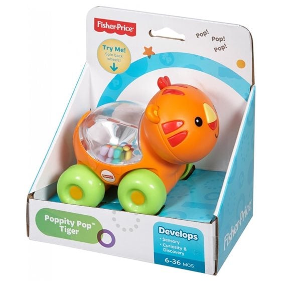 Fisher-Price Οχηματάκια Poppity Pop Τίγρης
