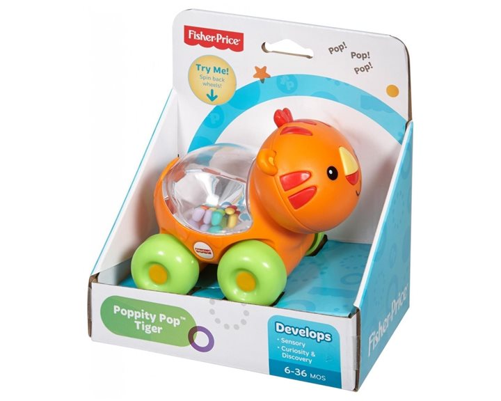 Fisher-Price Οχηματάκια Poppity Pop Τίγρης