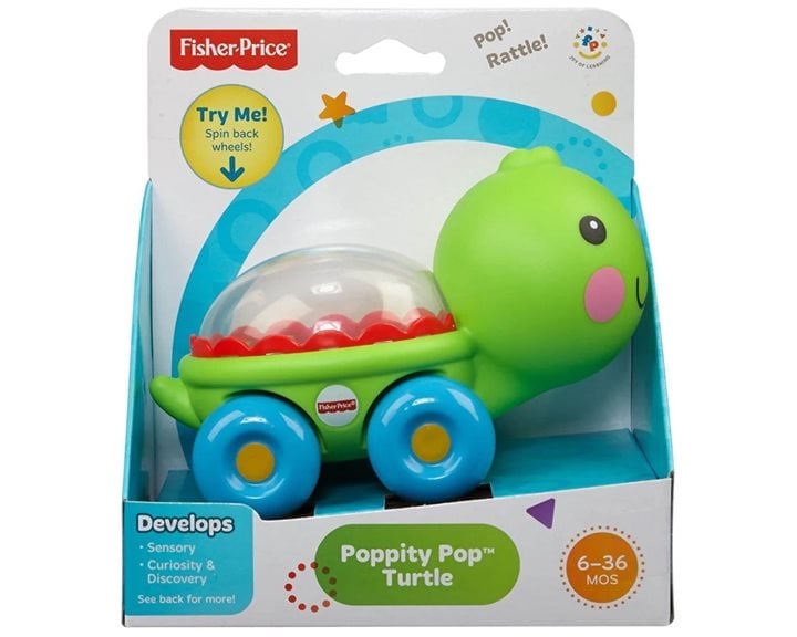 Fisher-Price Οχηματάκια Poppity Pop Χελώνα