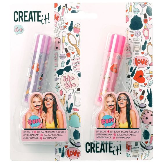Creat it! Lipbalm 2τμχ 84513