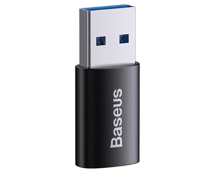 Baseus Ingenuity Μετατροπέας USB-A male σε USB-C female (ZJJQ000101) (BASZJJQ000101)