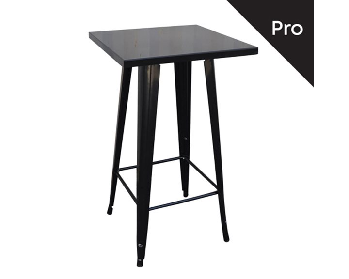 Relix Τραπέζι Bar-Pro, Μέταλλο Βαφή Antique Black Ε5203,10