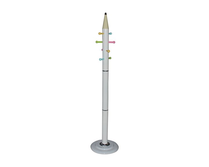 Pencil Καλόγερος Μέταλλο Βαφή Άσπρο ΕΜ193,3