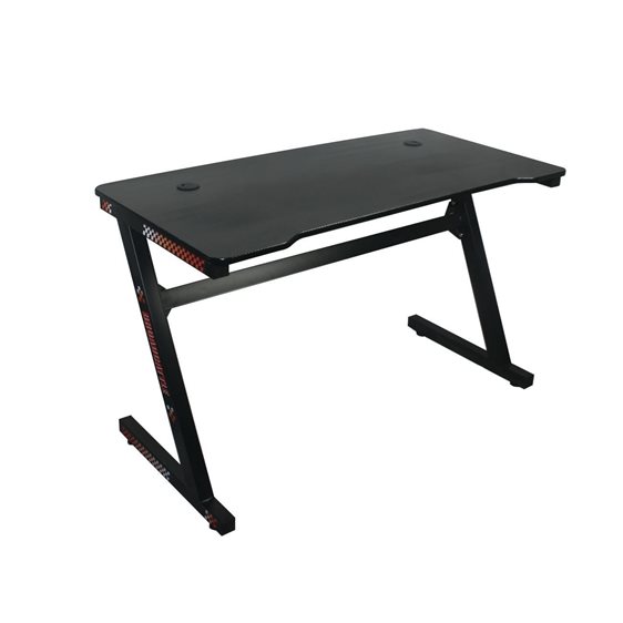 Gaming Γραφείο 120x60cm Τ.Carbon Μέταλλο Βαφή Μαύρο ΕΟ416