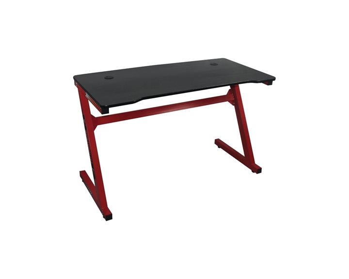 Gaming Γραφείο 120x60cm Τ.Carbon Μέταλλο Βαφή Κόκκινο ΕΟ416,1