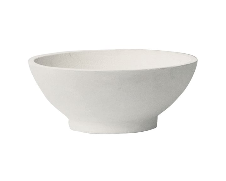 Flower Pot-9 Απόχρωση Milk White Ε6308,C