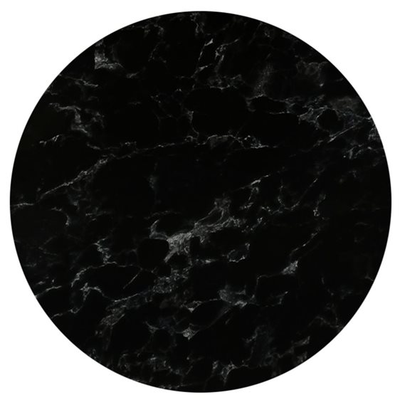 HPL (High Pressure Laminated) Επιφάνεια Τραπεζιού Απόχρωση Black Marble Ε101,45ΗΡW