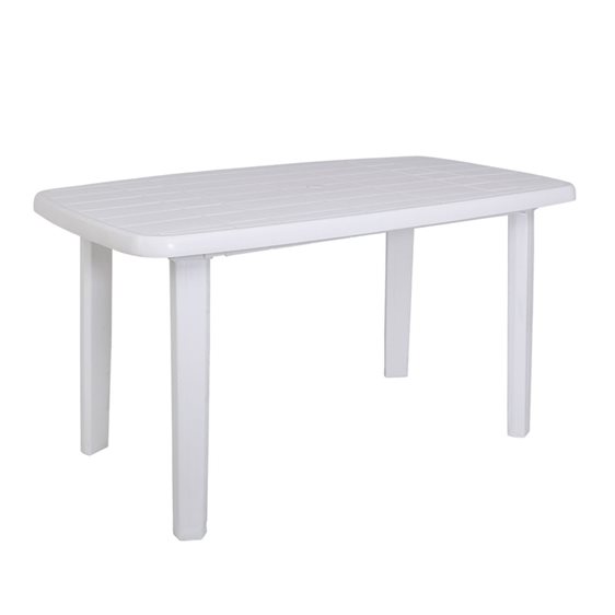 Sorrento Τραπέζι Oval Dining Κήπου - Βεράντας, PP Απόχρωση Άσπρο Ε365,8