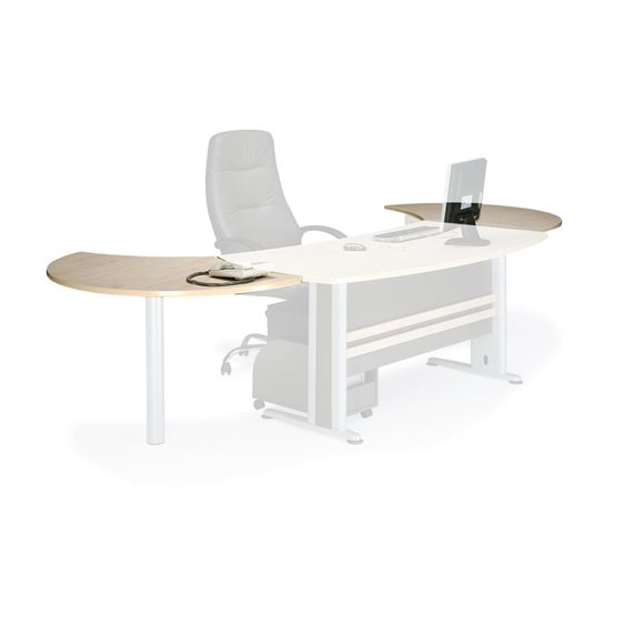 EXECUTIVE Eπιφάνεια Eπέκτασης Απόχρωση Dark Grey - Beech ΕΟ999Ε