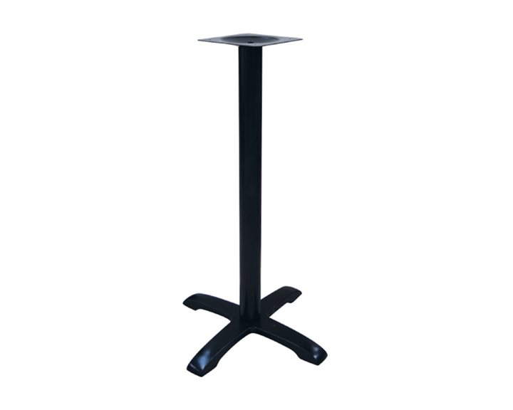 Kino Βάση Τραπεζιού Bar 4-Νυχη, Μαντέμι Μαύρο (9,60 Kg) Ε0310