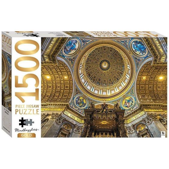 Hinkler Mindbogglers Gold: St. Peter's Basilica 1500pcs
