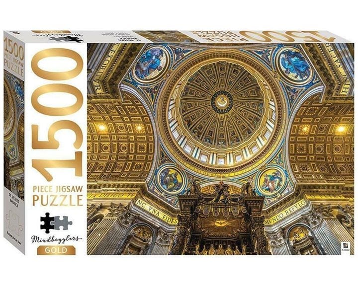 Hinkler Mindbogglers Gold: St. Peter's Basilica 1500pcs