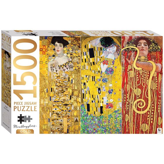Hinkler Mindbogglers Gold: Klimt Collection 1500pcs