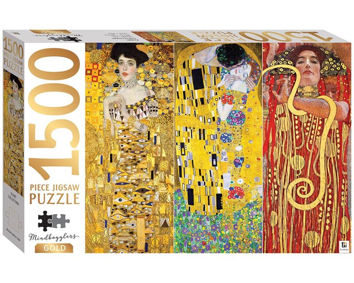 Hinkler Mindbogglers Gold: Klimt Collection 1500pcs