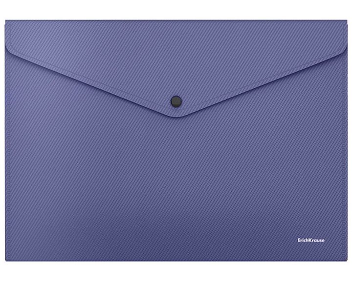 Φάκελος Κουμπί ErichKrause A4 Diagonal  Classic Μπλε 50293