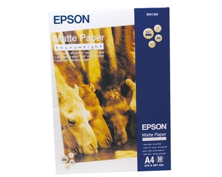 Φωτογραφικό Χαρτί Heavyweight Epson A4 Matte 167gr 50 Φύλλα
