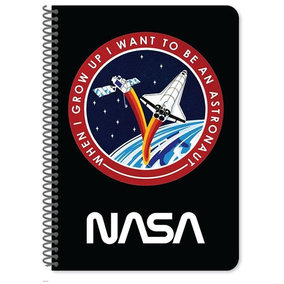 Τετράδιο Σπιράλ 17x25 2 Θεμάτων 60 Φύλλων NASA
