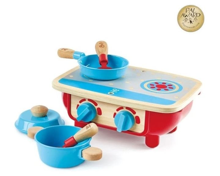 Hape Playfully Delicious Ξύλινα Κουζινικά Toddler Kitchen Set E3170