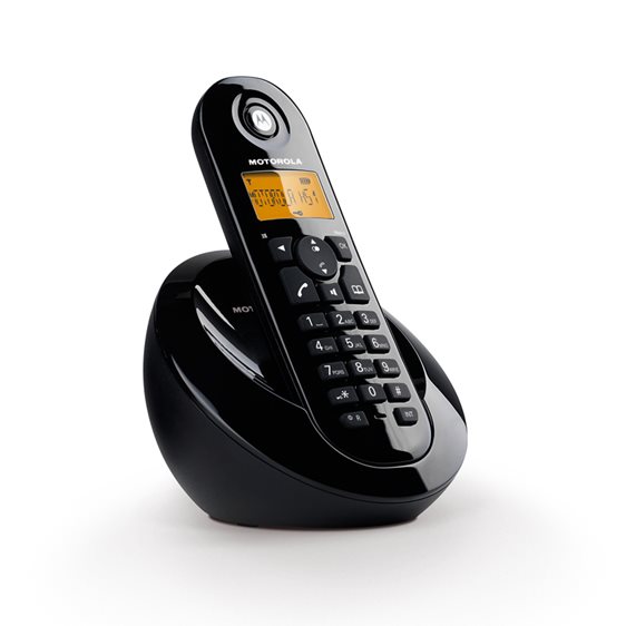 Motorola C601 Μαύρο (Ελληνικό Μενού) Ασύρματο τηλέφωνο με ανοιχτή ακρόαση C601B