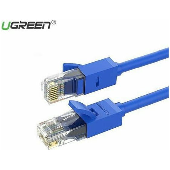 Ugreen cable internet network cable Ethernet patchcord RJ45 Cat 6 UTP 1000Mbps 3m blue NW102 11203
