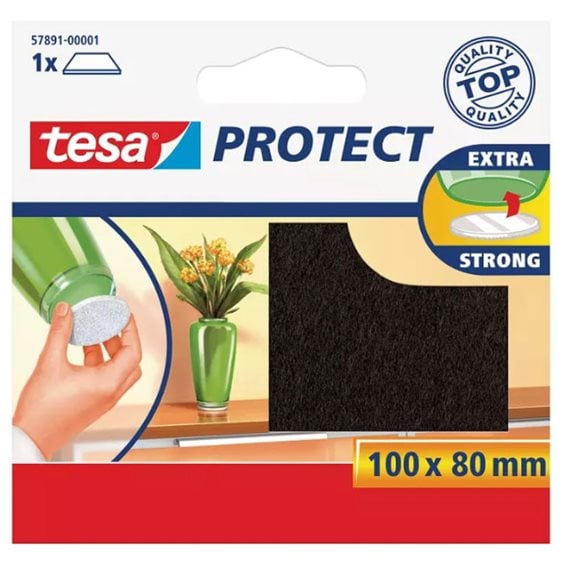 Αυτοκόλητο Τσοχάκι Προστασίας Καφέ Tesa 100χ80mm