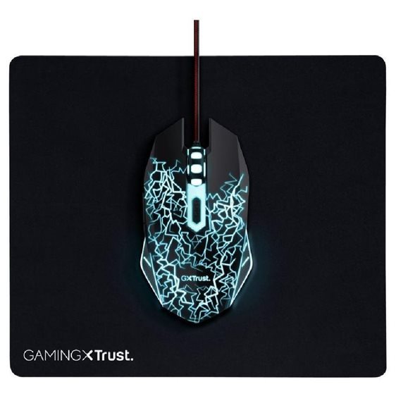 Trust Gaming Mouse & Mouse Pad (24752) (TRS24752)