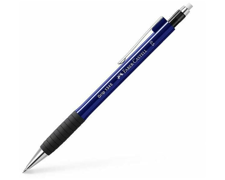 Μολύβι Μηχανικό Faber Castell Grip 1345 0.5 Μπλε