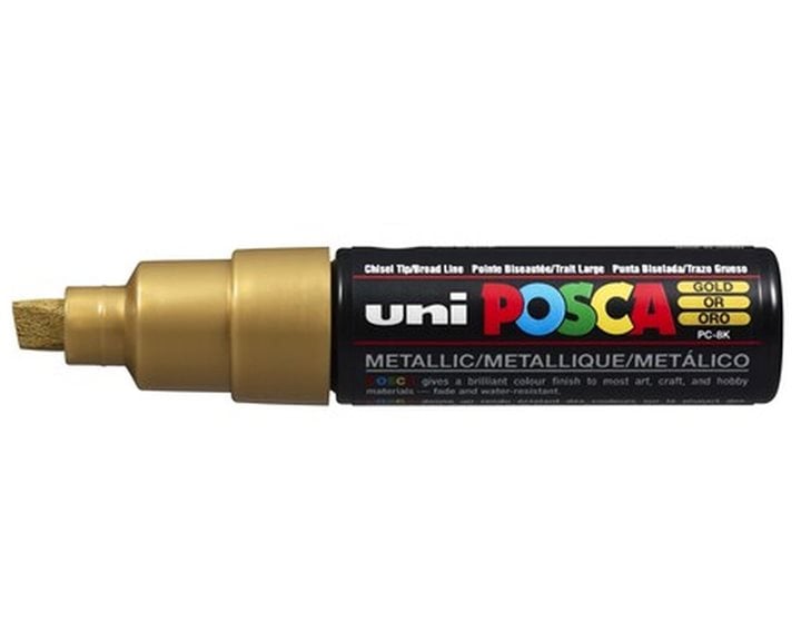 Μαρκαδόρος Uni Posca PC-8K Χρυσό