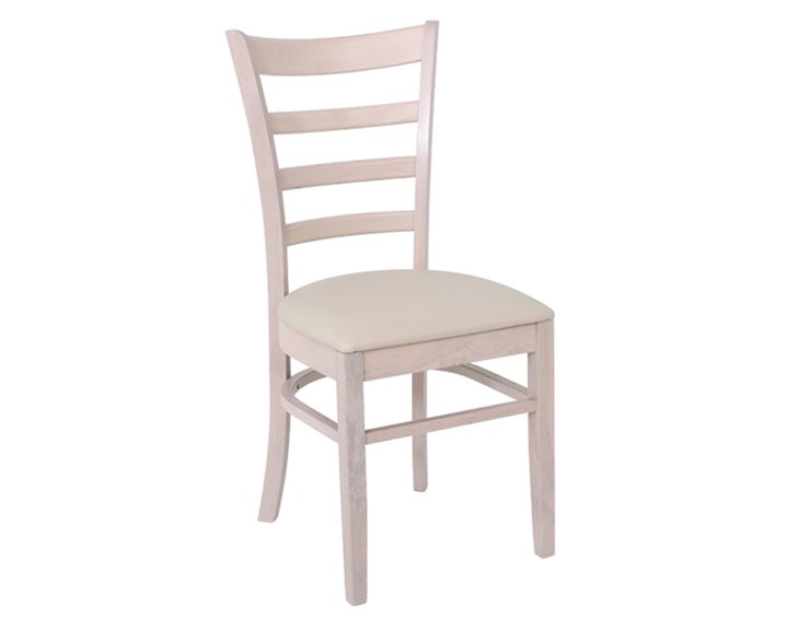 Naturale Καρέκλα White Wash, Pu Εκρού Ε7052,5